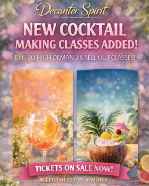 Two New cocktail making classes – SOLD OUT