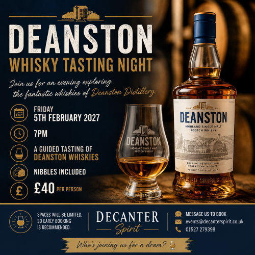 Deanston Whisky Tasting Event